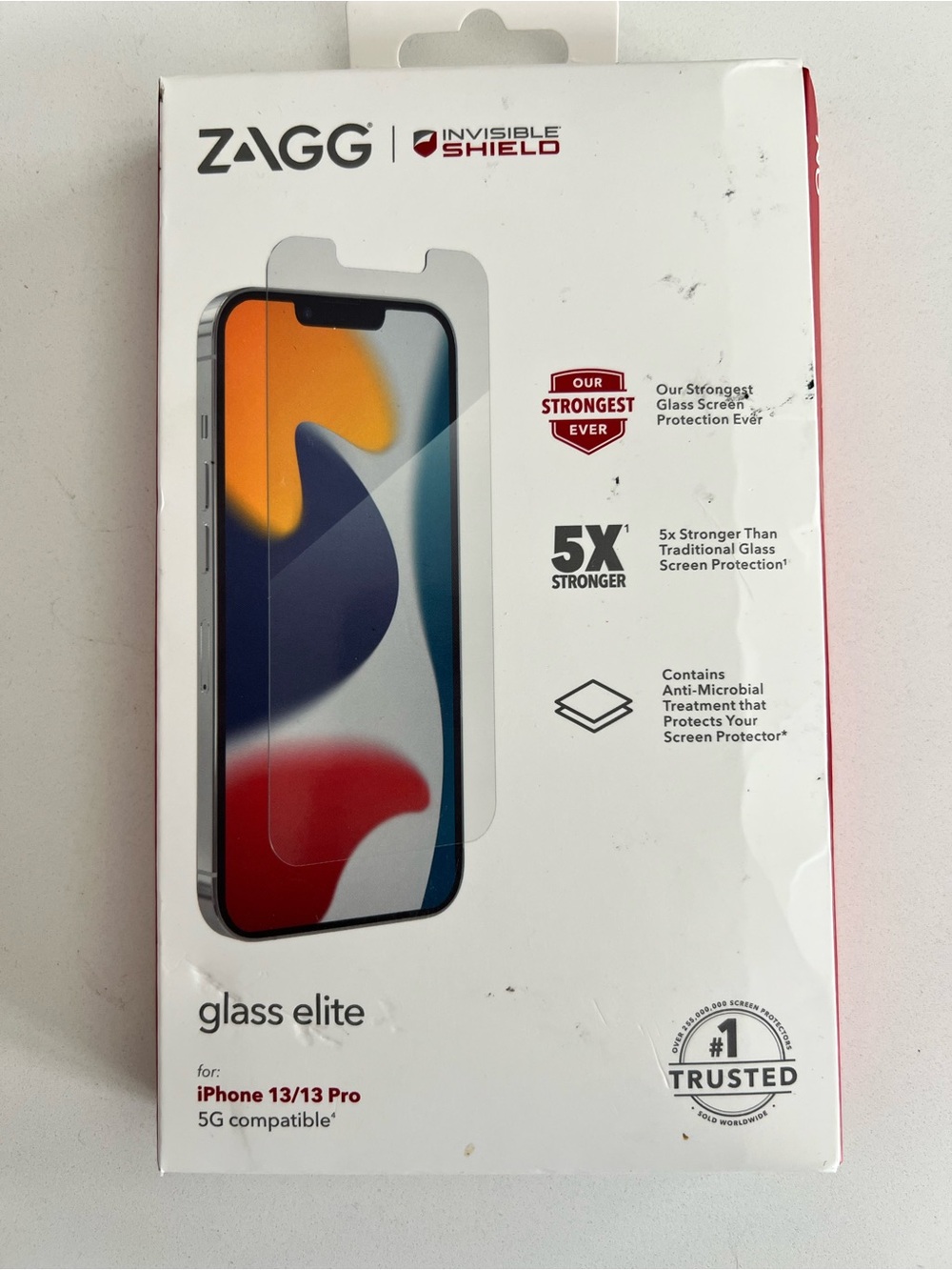 InvisibleShield Glass Elite Screen Protector for iPhone 13 / 13 Pro - Clear